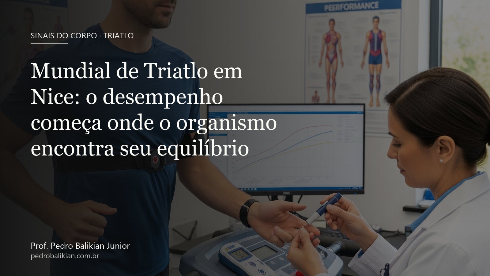 Mundial de Triatlo em Nice: o desempenho começa onde o organismo encontra seu equilíbrio